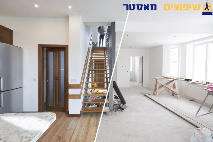 תכנון שיפוץ מהתחלה ועד הסוף